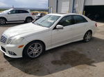 2010 Mercedes-benz E 350 White vin: WDDHF5GB2AA024551