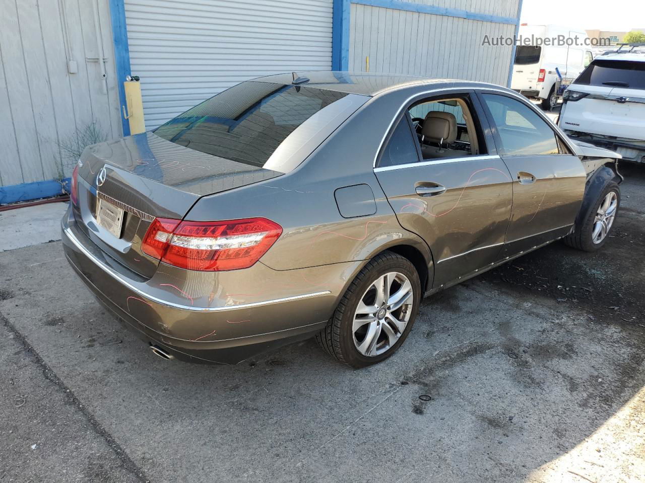 2010 Mercedes-benz E 350 Gray vin: WDDHF5GB2AA205715