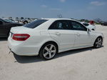 2010 Mercedes-benz E 350 White vin: WDDHF5GB2AA211014