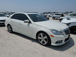 2010 Mercedes-benz E 350 White vin: WDDHF5GB2AA211014