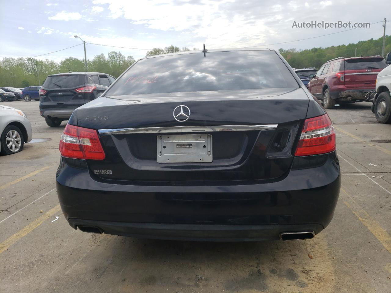 2010 Mercedes-benz E 350 Black vin: WDDHF5GB3AA033078