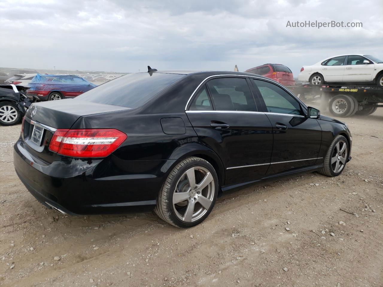 2010 Mercedes-benz E 350 Черный vin: WDDHF5GB3AA084094