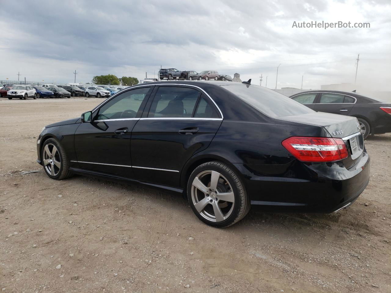 2010 Mercedes-benz E 350 Черный vin: WDDHF5GB3AA084094