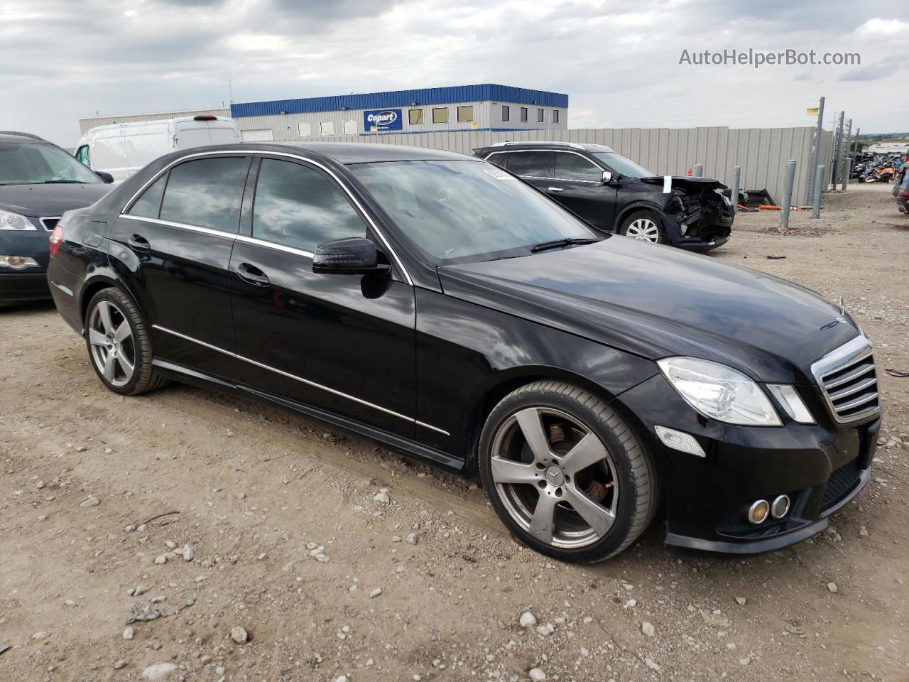 2010 Mercedes-benz E 350 Black vin: WDDHF5GB3AA084094