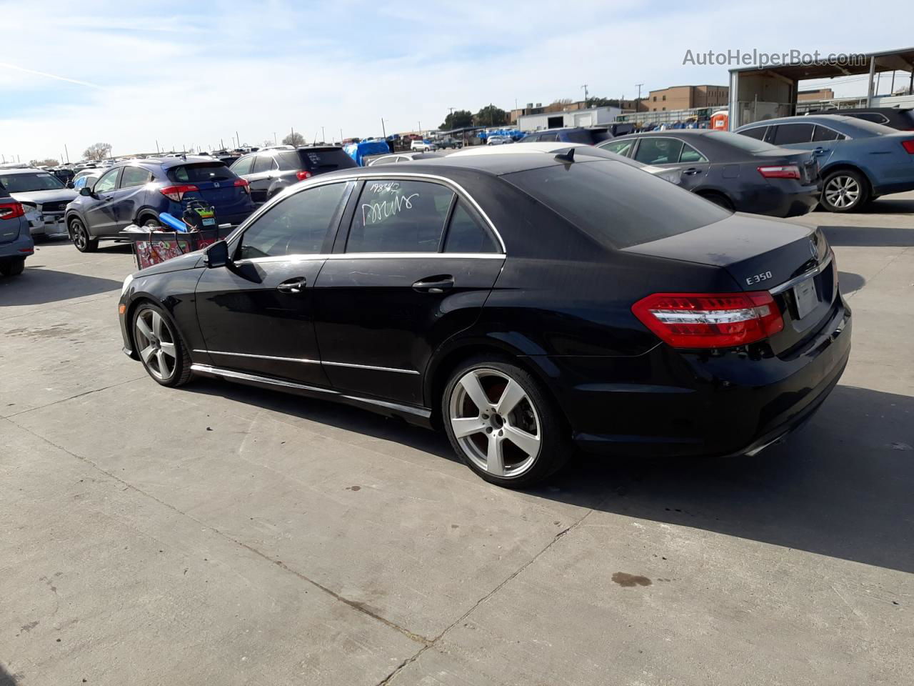 2010 Mercedes-benz E 350 Black vin: WDDHF5GB3AA152703