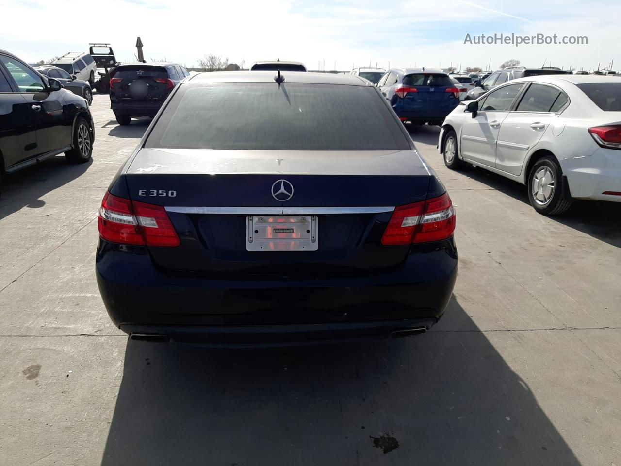 2010 Mercedes-benz E 350 Black vin: WDDHF5GB3AA152703