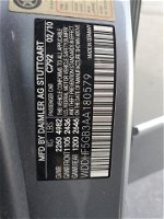 2010 Mercedes-benz E 350 Серый vin: WDDHF5GB3AA180579