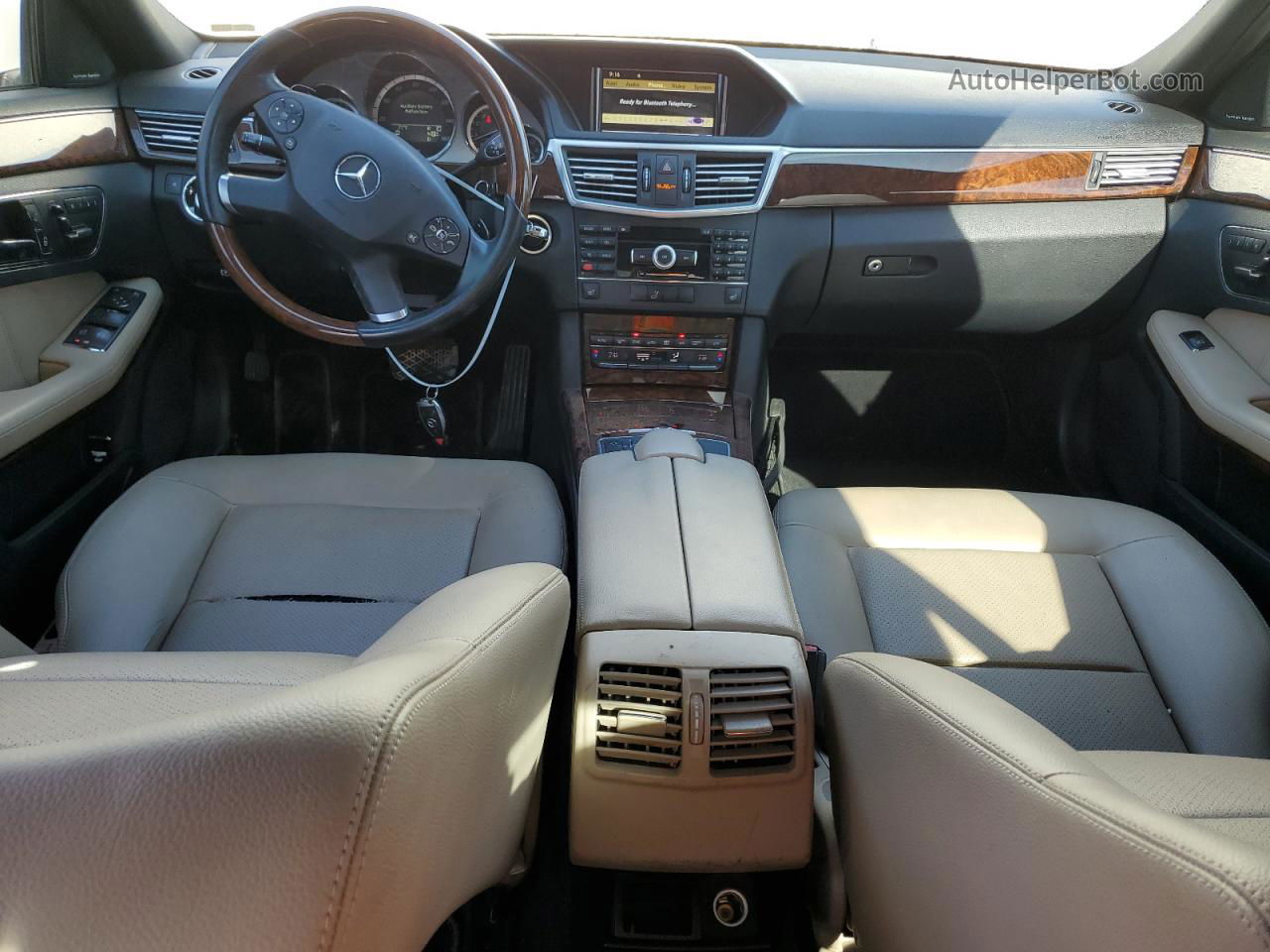 2010 Mercedes-benz E 350 Белый vin: WDDHF5GB3AA218666