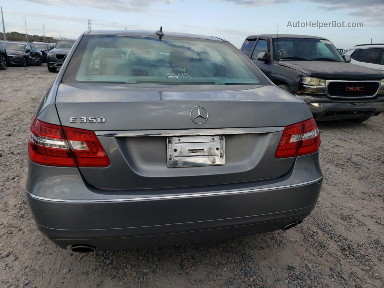 2010 Mercedes-benz E 350 Серый vin: WDDHF5GB3AA220708