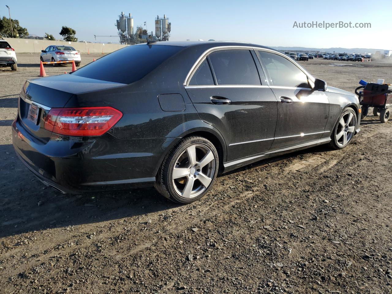 2010 Mercedes-benz E 350 Black vin: WDDHF5GB4AA052741