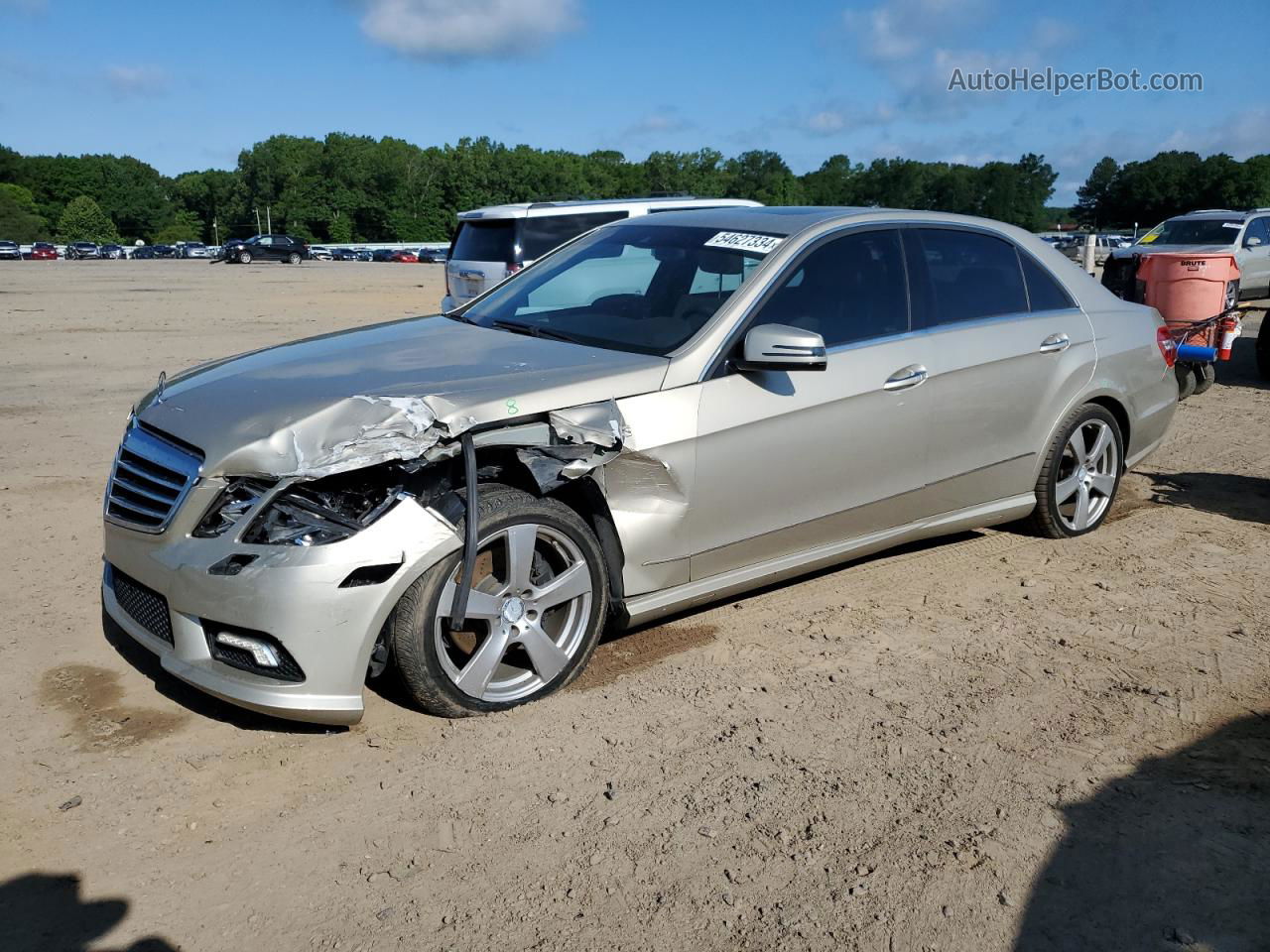 2010 Mercedes-benz E 350 Gold vin: WDDHF5GB4AA094374