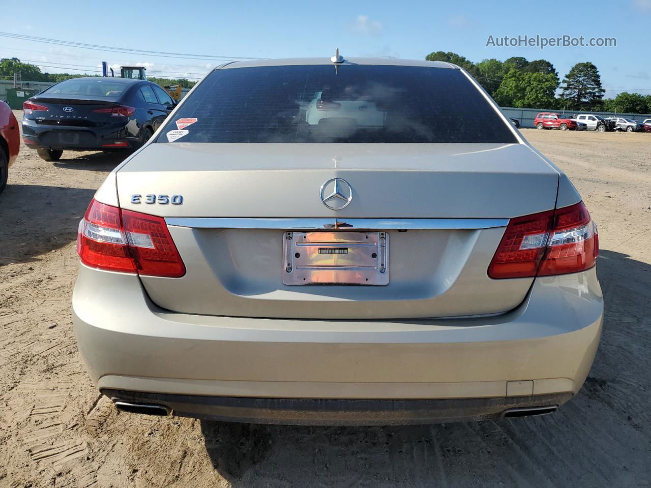 2010 Mercedes-benz E 350 Gold vin: WDDHF5GB4AA094374