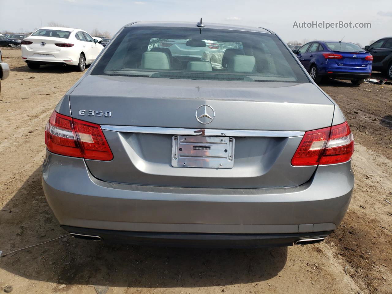 2010 Mercedes-benz E 350 Gray vin: WDDHF5GB4AA097551