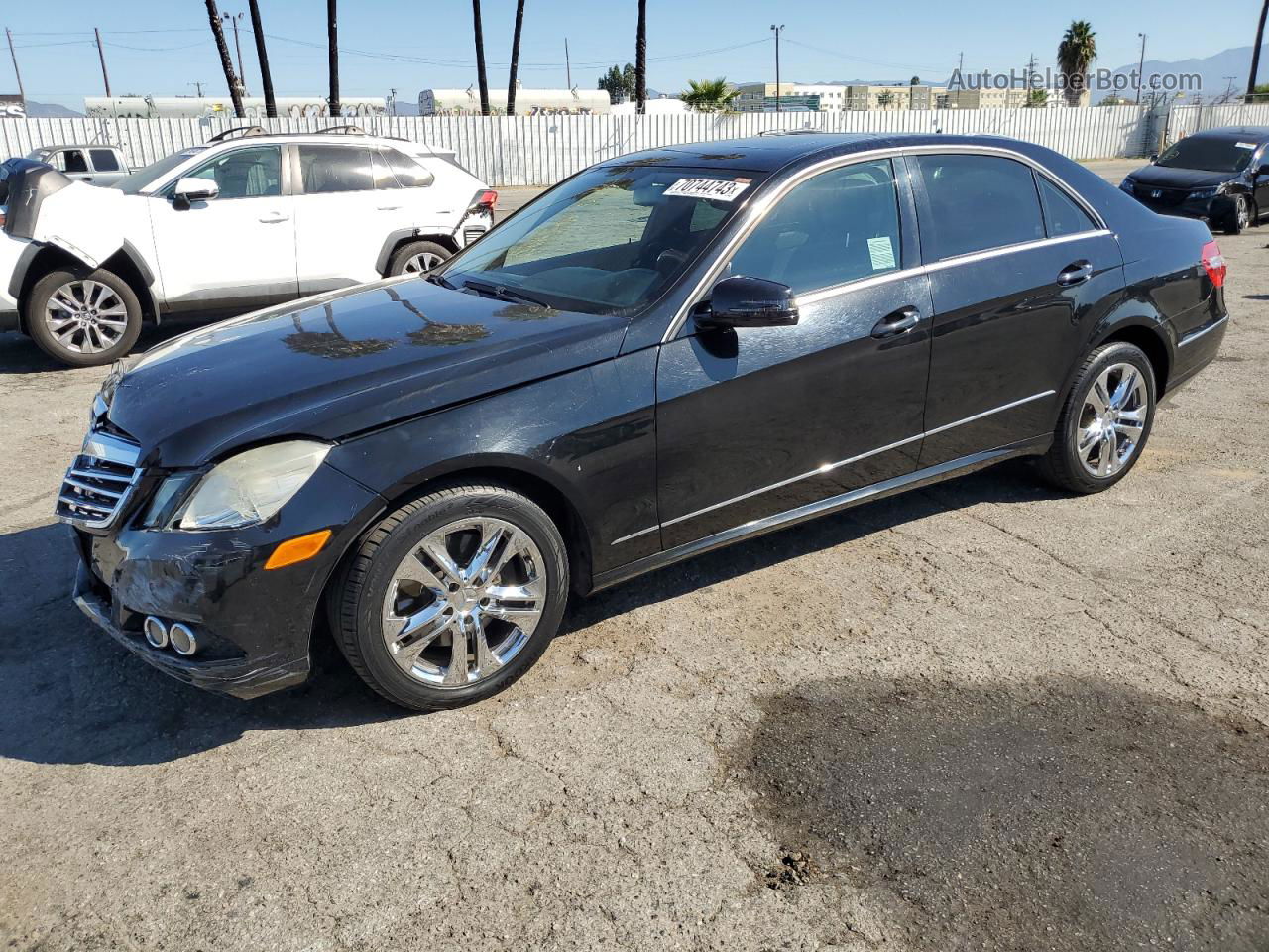 2010 Mercedes-benz E 350 Black vin: WDDHF5GB4AA127390