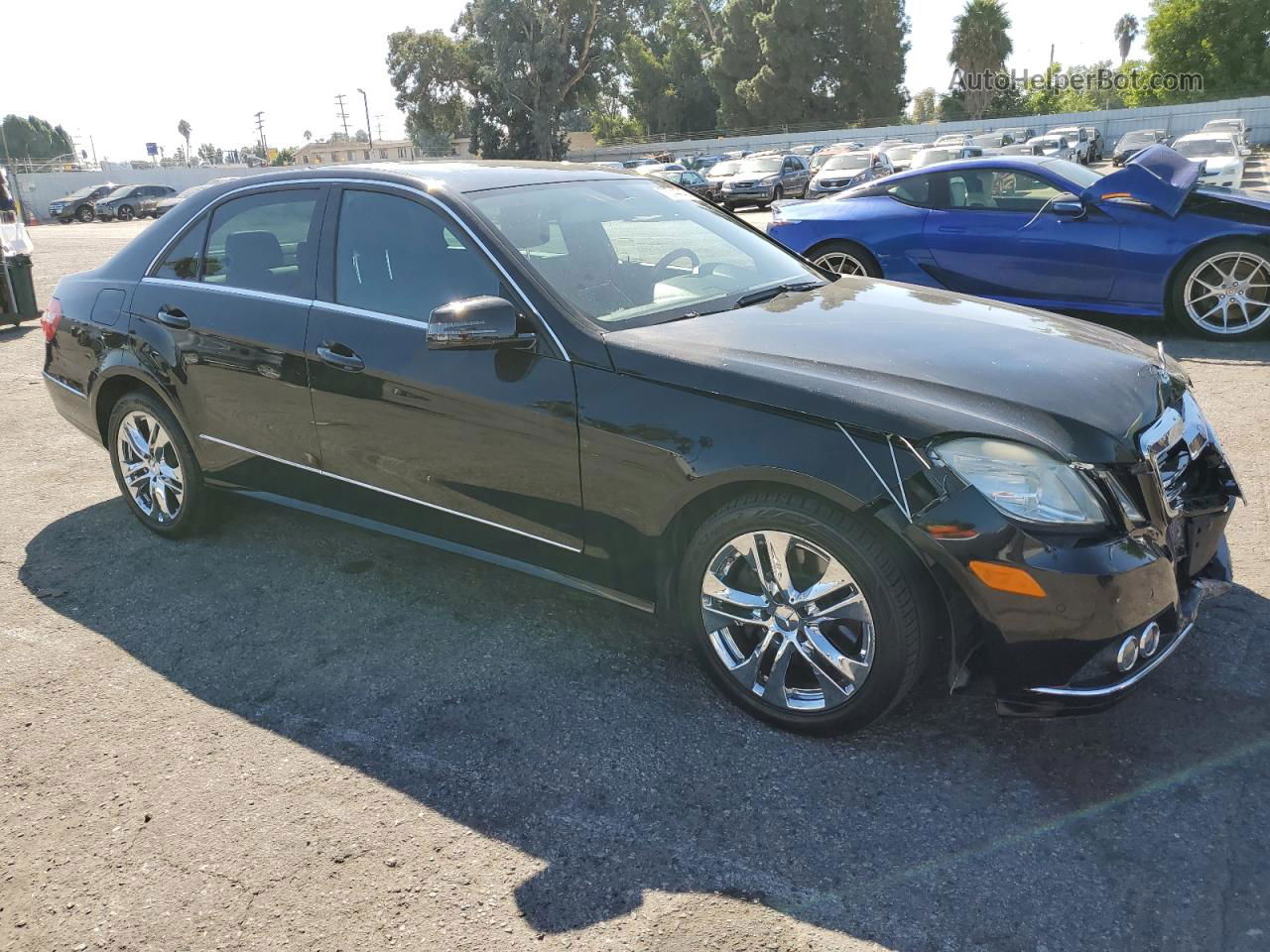 2010 Mercedes-benz E 350 Black vin: WDDHF5GB4AA127390