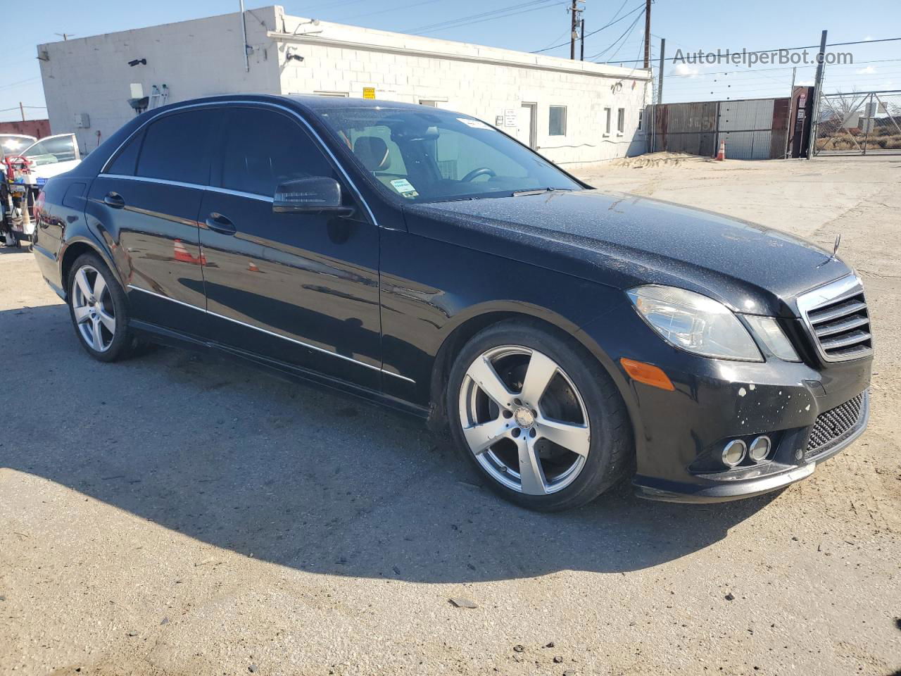 2010 Mercedes-benz E 350 Black vin: WDDHF5GB4AA213492