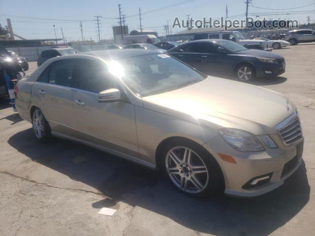 2010 Mercedes-benz E 350 Tan vin: WDDHF5GB4AA242359