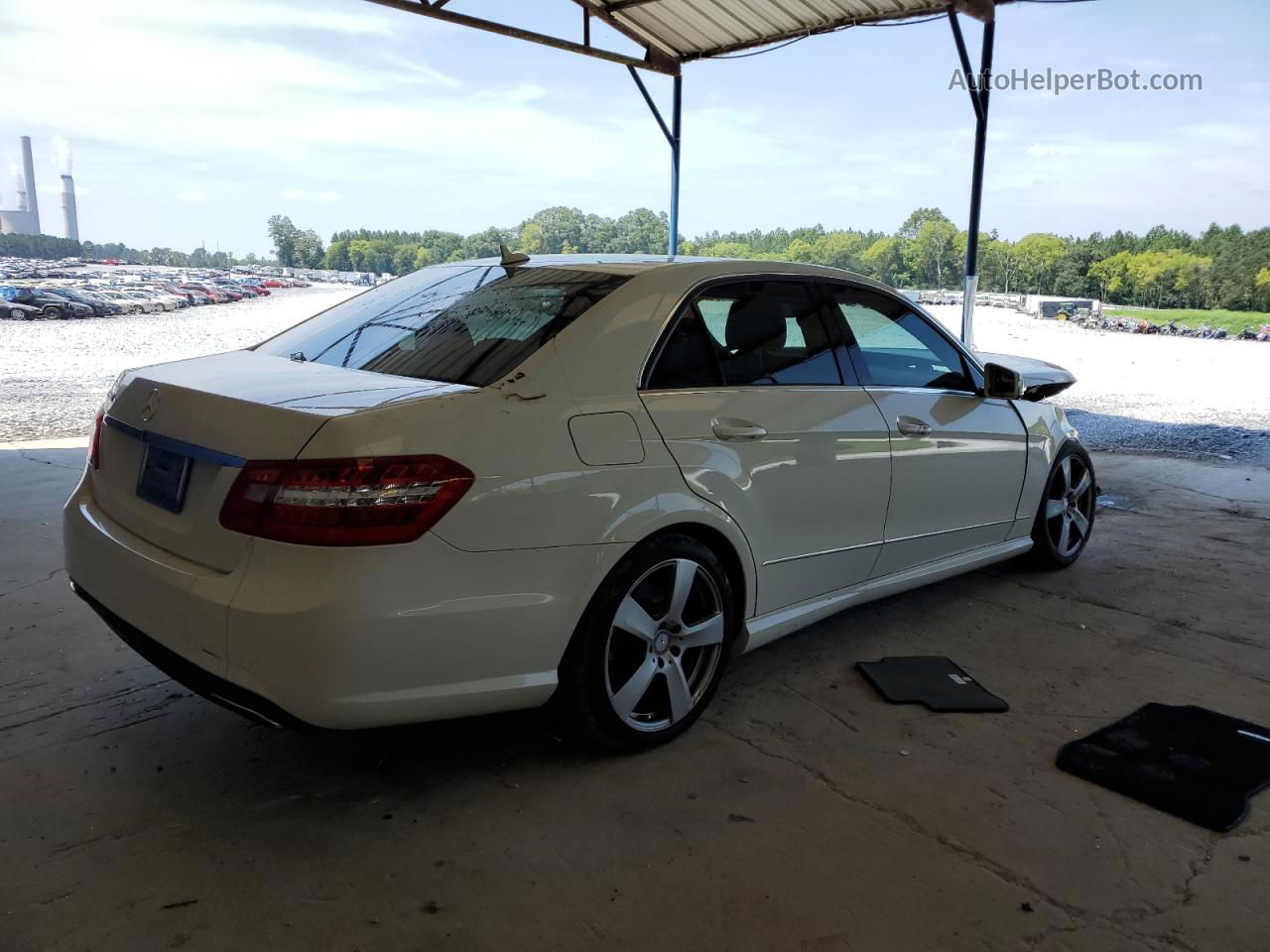 2010 Mercedes-benz E 350 Белый vin: WDDHF5GB5AA092018