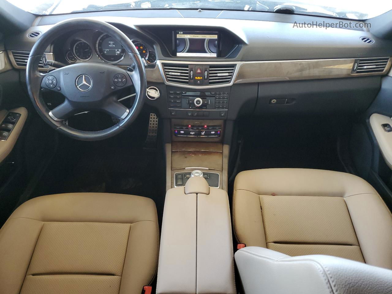 2010 Mercedes-benz E 350 Белый vin: WDDHF5GB5AA092018