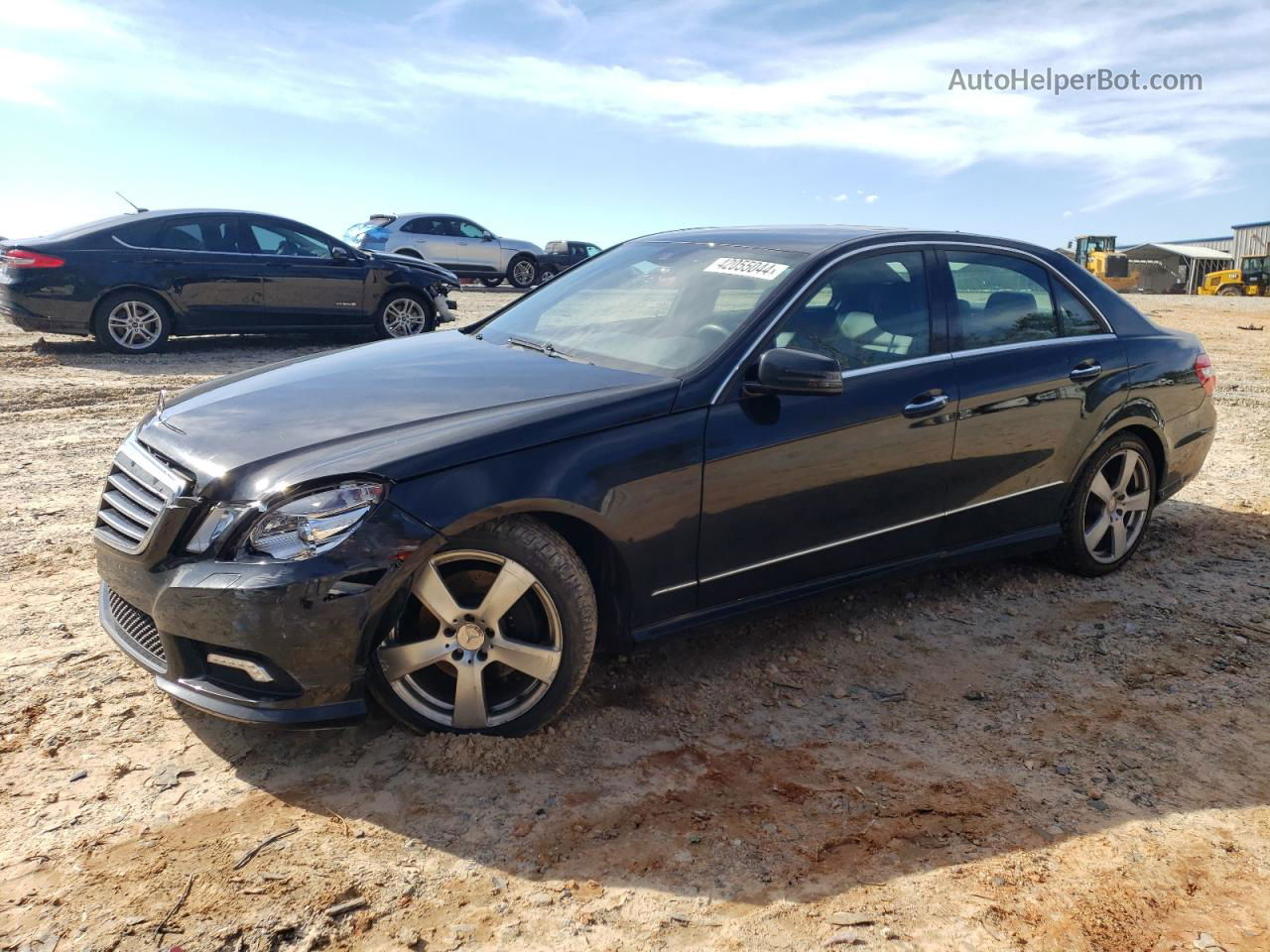 2010 Mercedes-benz E 350 Black vin: WDDHF5GB5AA098689