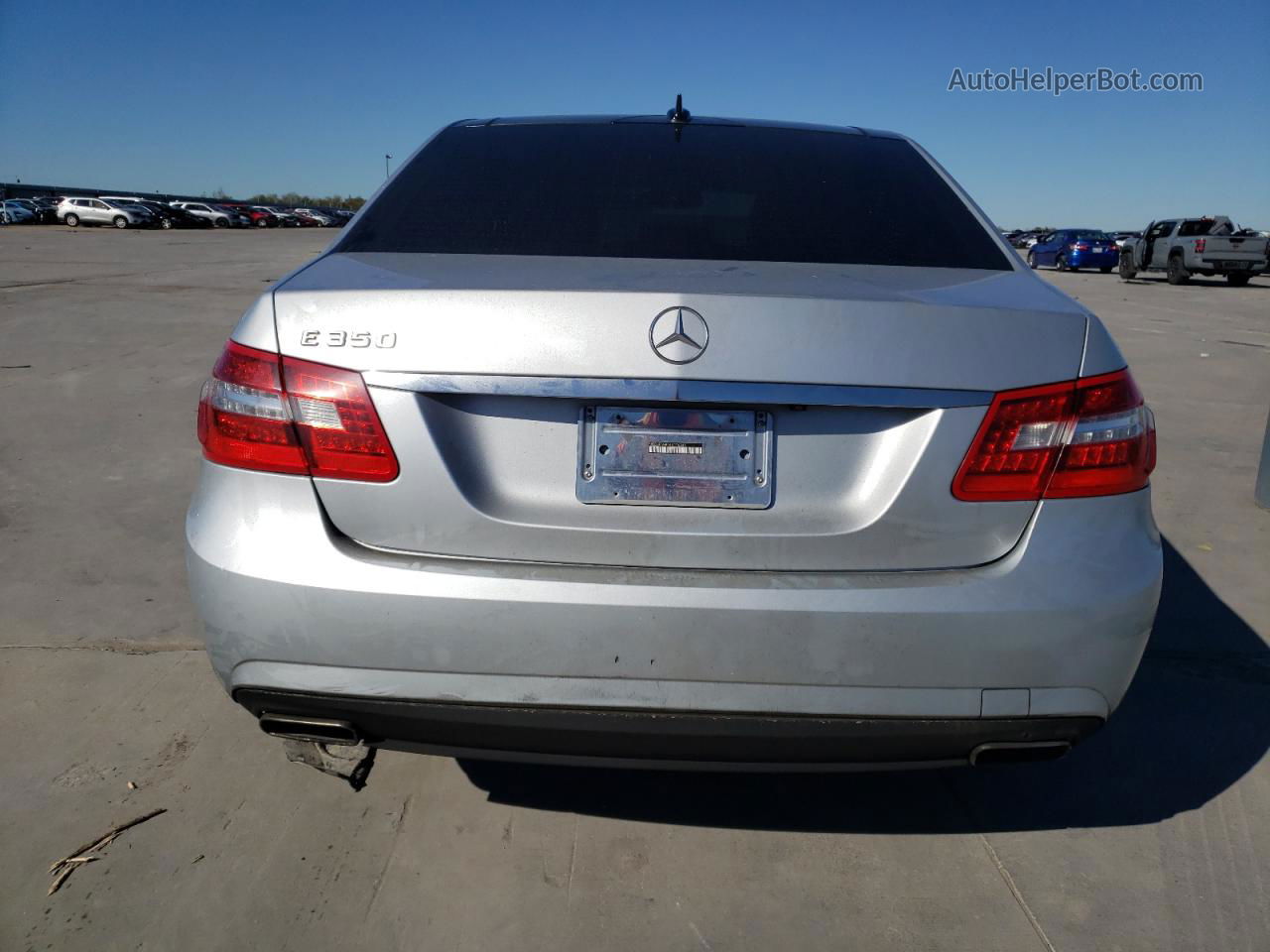 2010 Mercedes-benz E 350 Silver vin: WDDHF5GB5AA176842