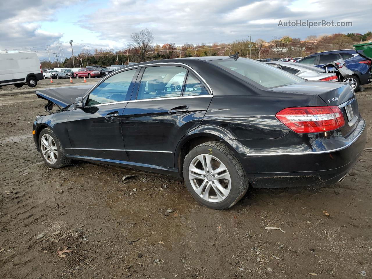 2010 Mercedes-benz E 350 Black vin: WDDHF5GB5AA210312