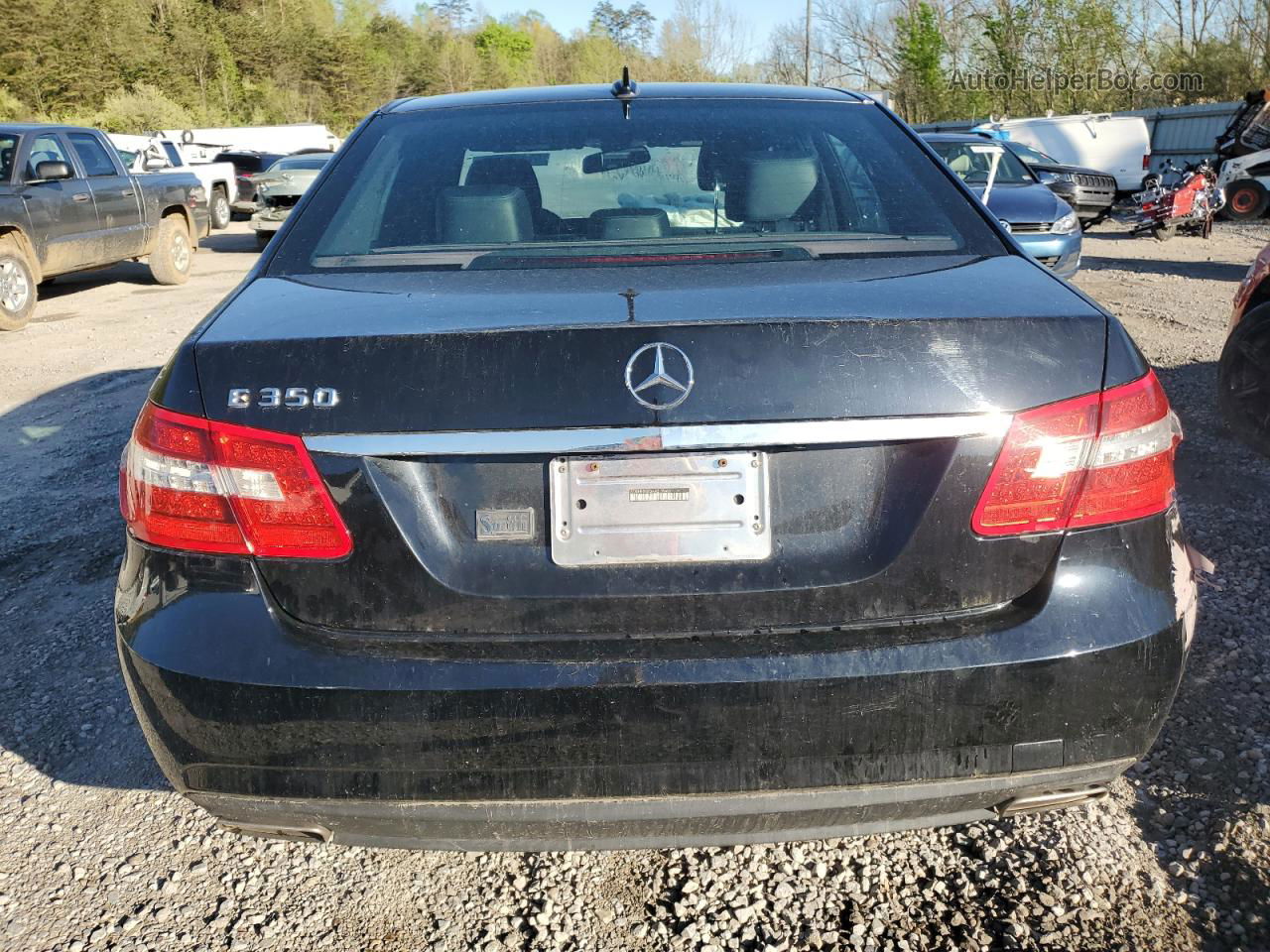 2010 Mercedes-benz E 350 Черный vin: WDDHF5GB5AA219463