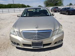 2010 Mercedes-benz E 350 Tan vin: WDDHF5GB6AA046617