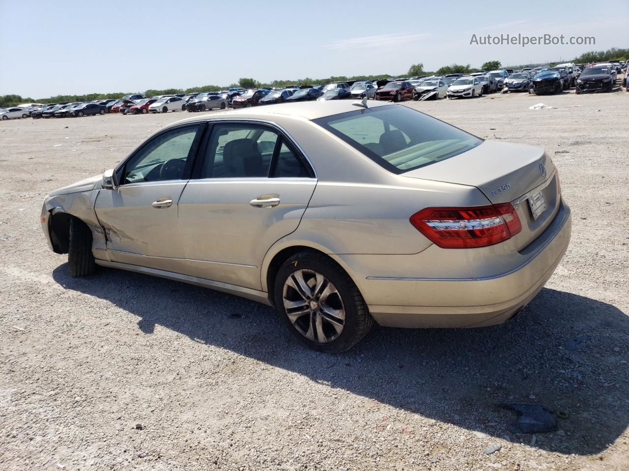 2010 Mercedes-benz E 350 Tan vin: WDDHF5GB6AA046617