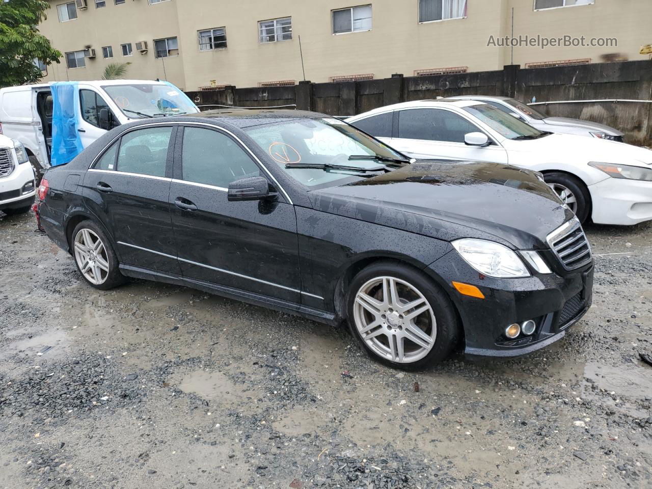 2010 Mercedes-benz E 350 Черный vin: WDDHF5GB6AA056872