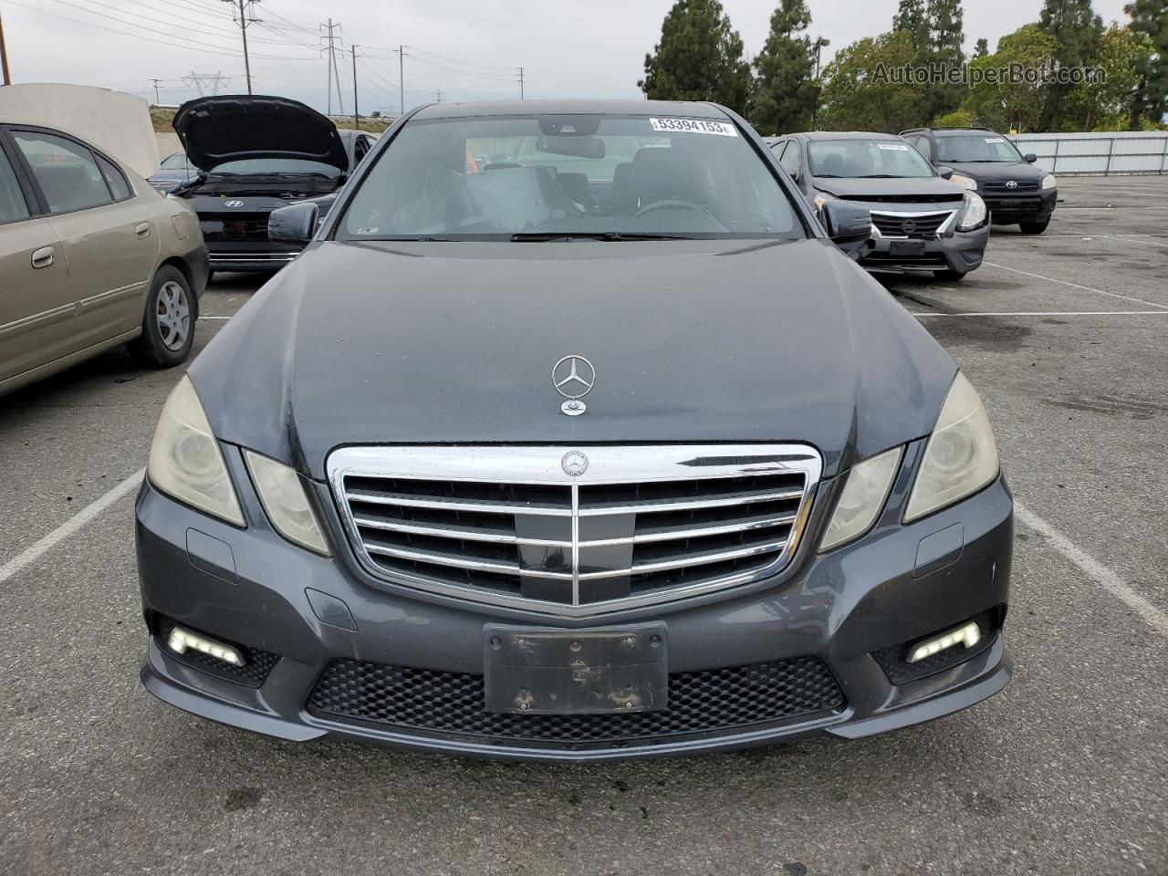 2010 Mercedes-benz E 350 Charcoal vin: WDDHF5GB6AA062137