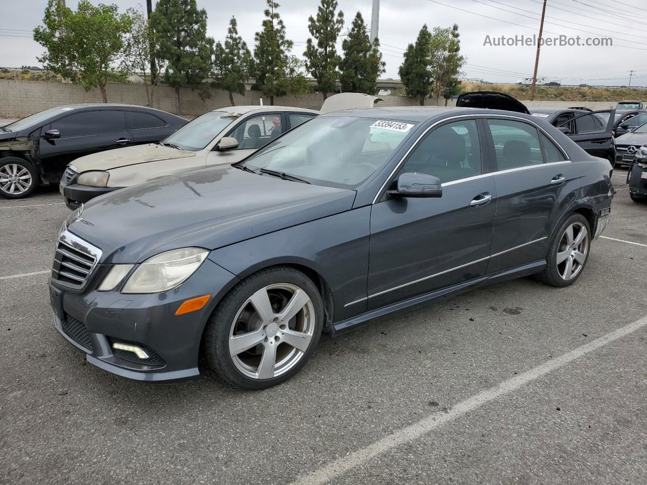 2010 Mercedes-benz E 350 Charcoal vin: WDDHF5GB6AA062137