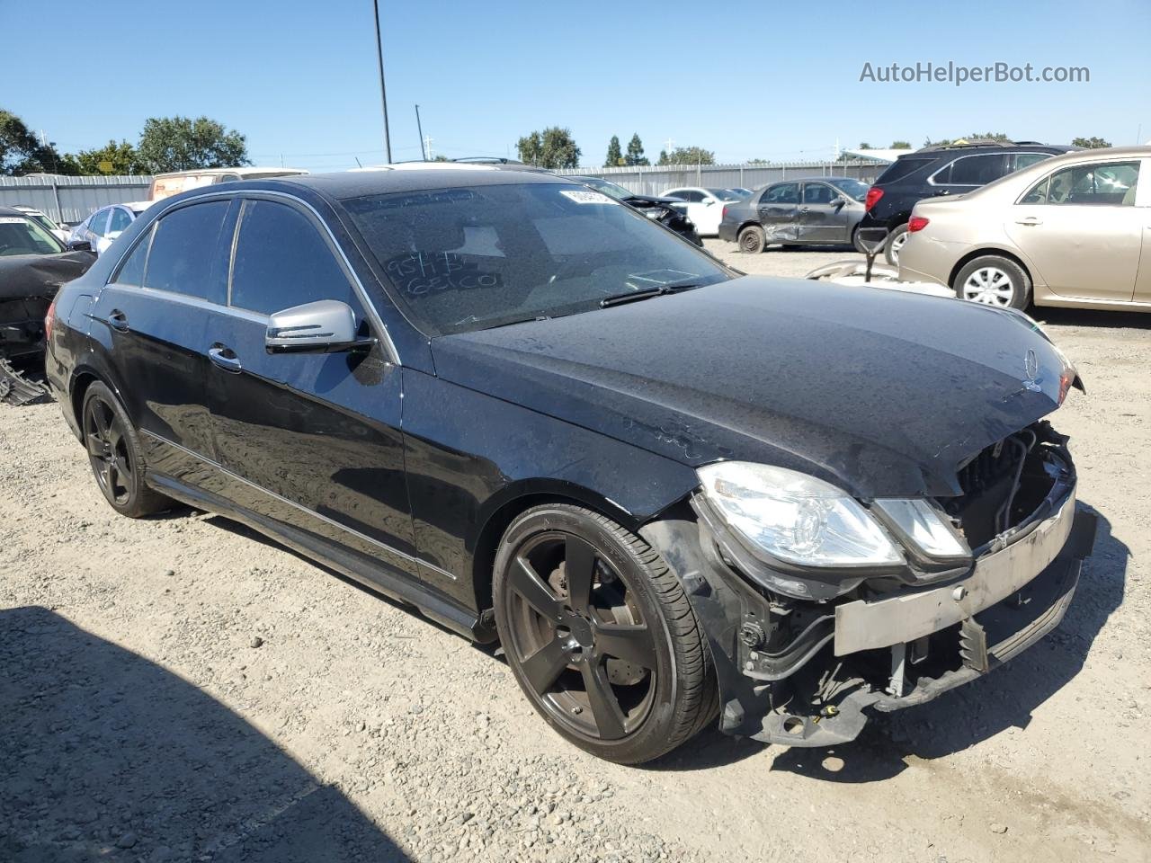 2010 Mercedes-benz E 350 Black vin: WDDHF5GB6AA083568