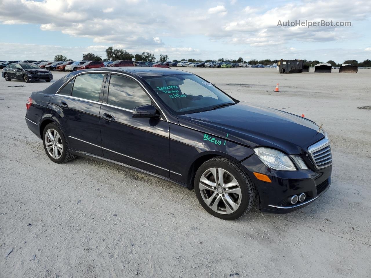 2010 Mercedes-benz E 350 Черный vin: WDDHF5GB6AA127519