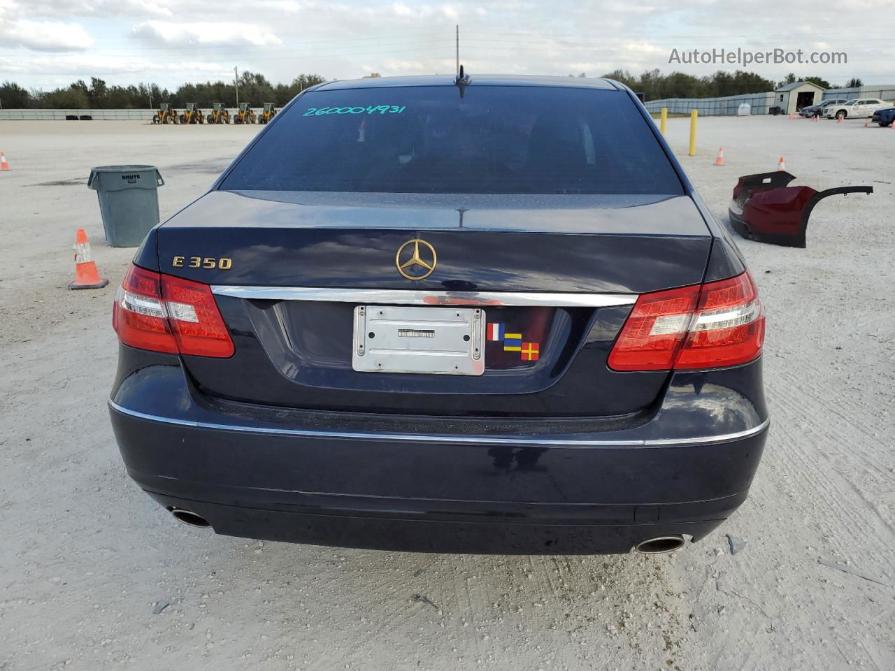 2010 Mercedes-benz E 350 Черный vin: WDDHF5GB6AA127519