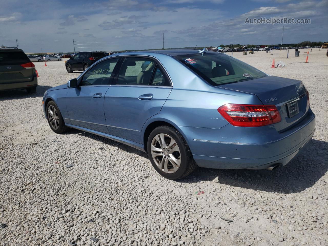 2010 Mercedes-benz E 350 Blue vin: WDDHF5GB6AA175232