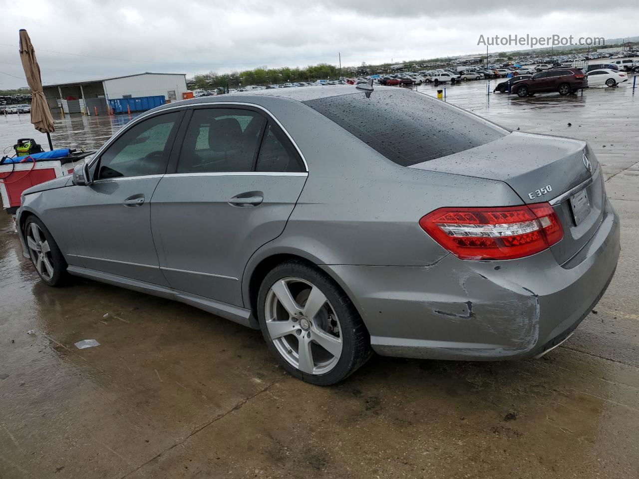 2010 Mercedes-benz E 350 Silver vin: WDDHF5GB7AA067718