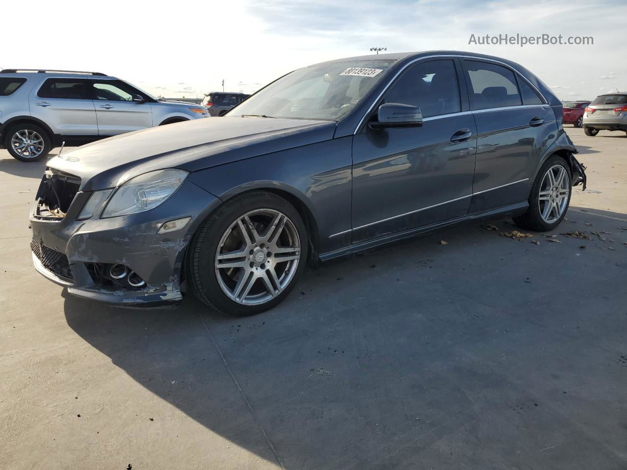 2010 Mercedes-benz E 350 Charcoal vin: WDDHF5GB7AA083594