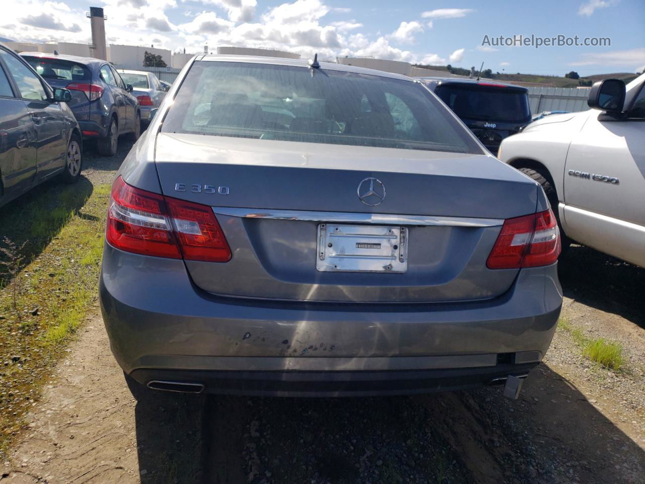 2010 Mercedes-benz E 350 Silver vin: WDDHF5GB7AA128923