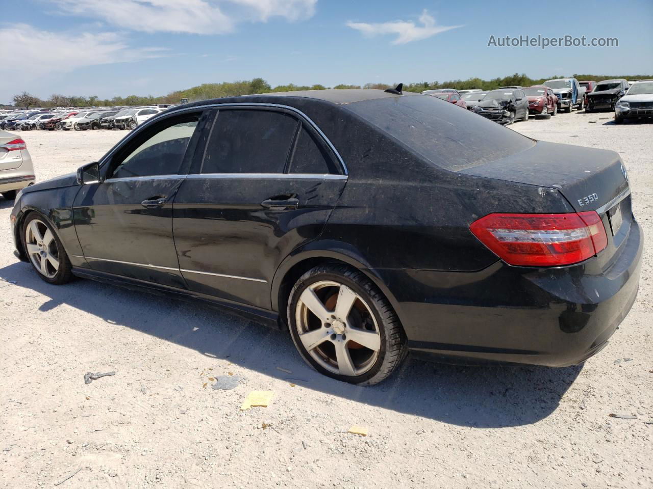 2010 Mercedes-benz E 350 Black vin: WDDHF5GB7AA204611