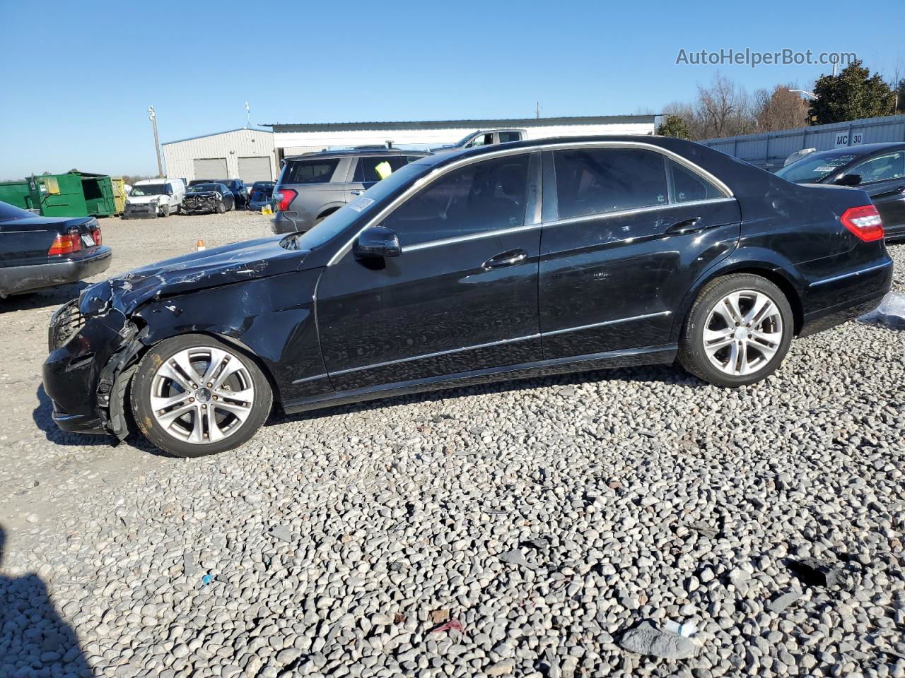 2010 Mercedes-benz E 350 Black vin: WDDHF5GB7AA217486