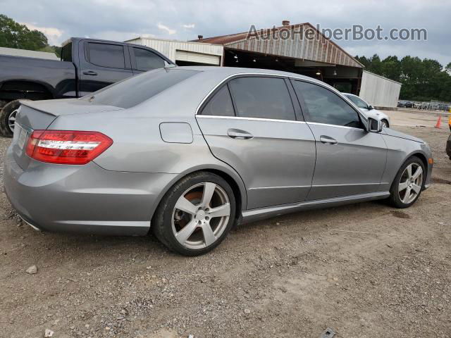 2010 Mercedes-benz E 350 Gray vin: WDDHF5GB7AA218007