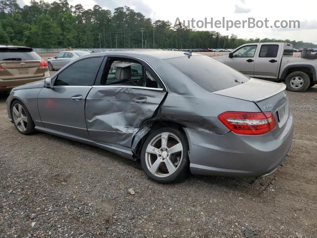 2010 Mercedes-benz E 350 Gray vin: WDDHF5GB7AA218007