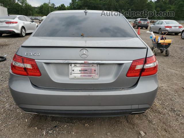 2010 Mercedes-benz E 350 Gray vin: WDDHF5GB7AA218007