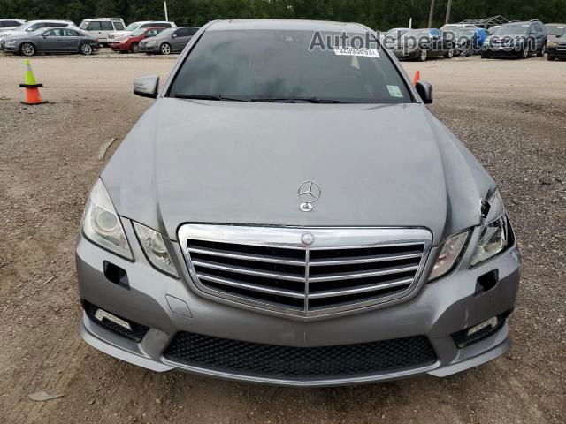 2010 Mercedes-benz E 350 Gray vin: WDDHF5GB7AA218007