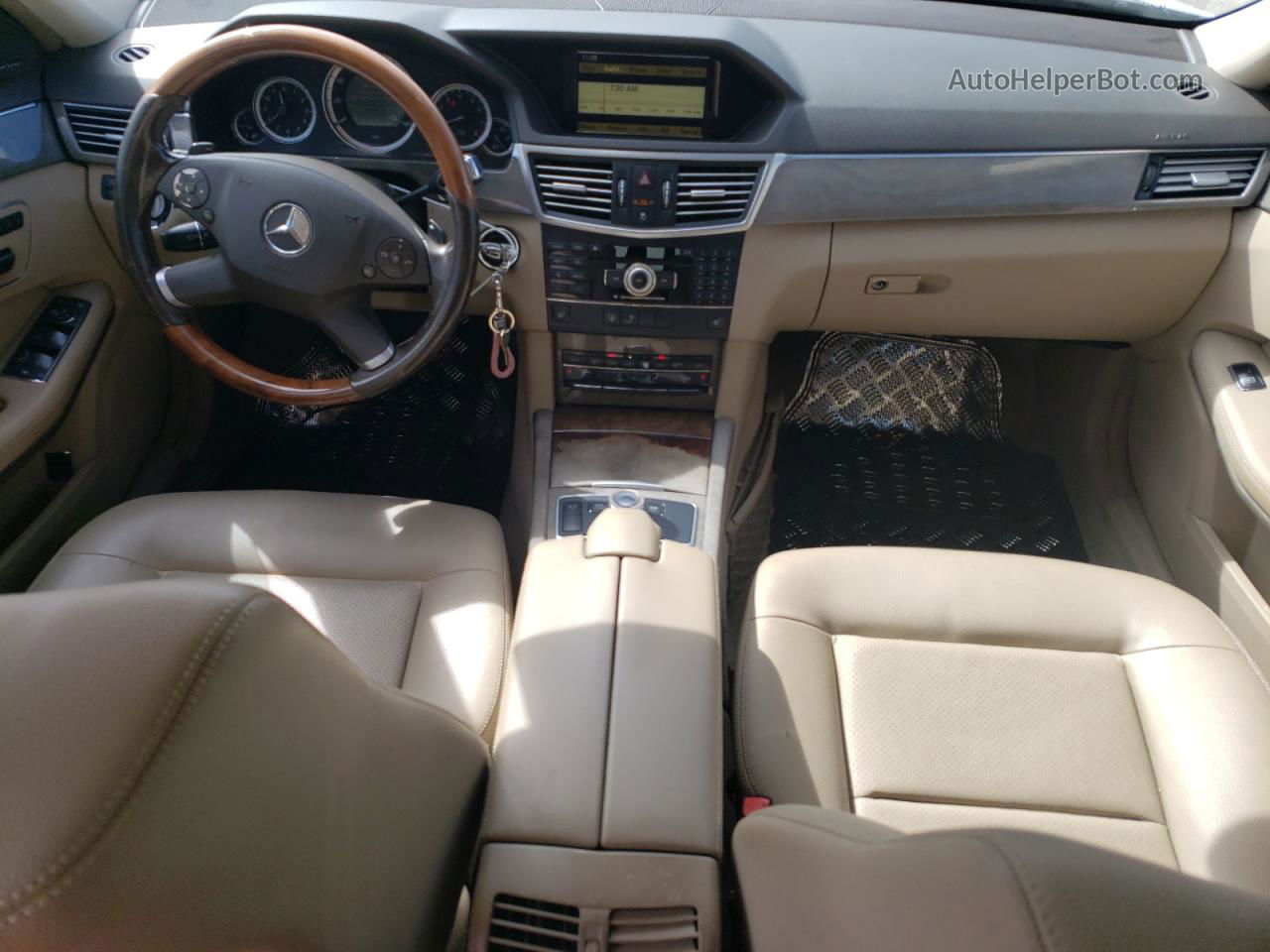 2010 Mercedes-benz E 350 Белый vin: WDDHF5GB8AA166175