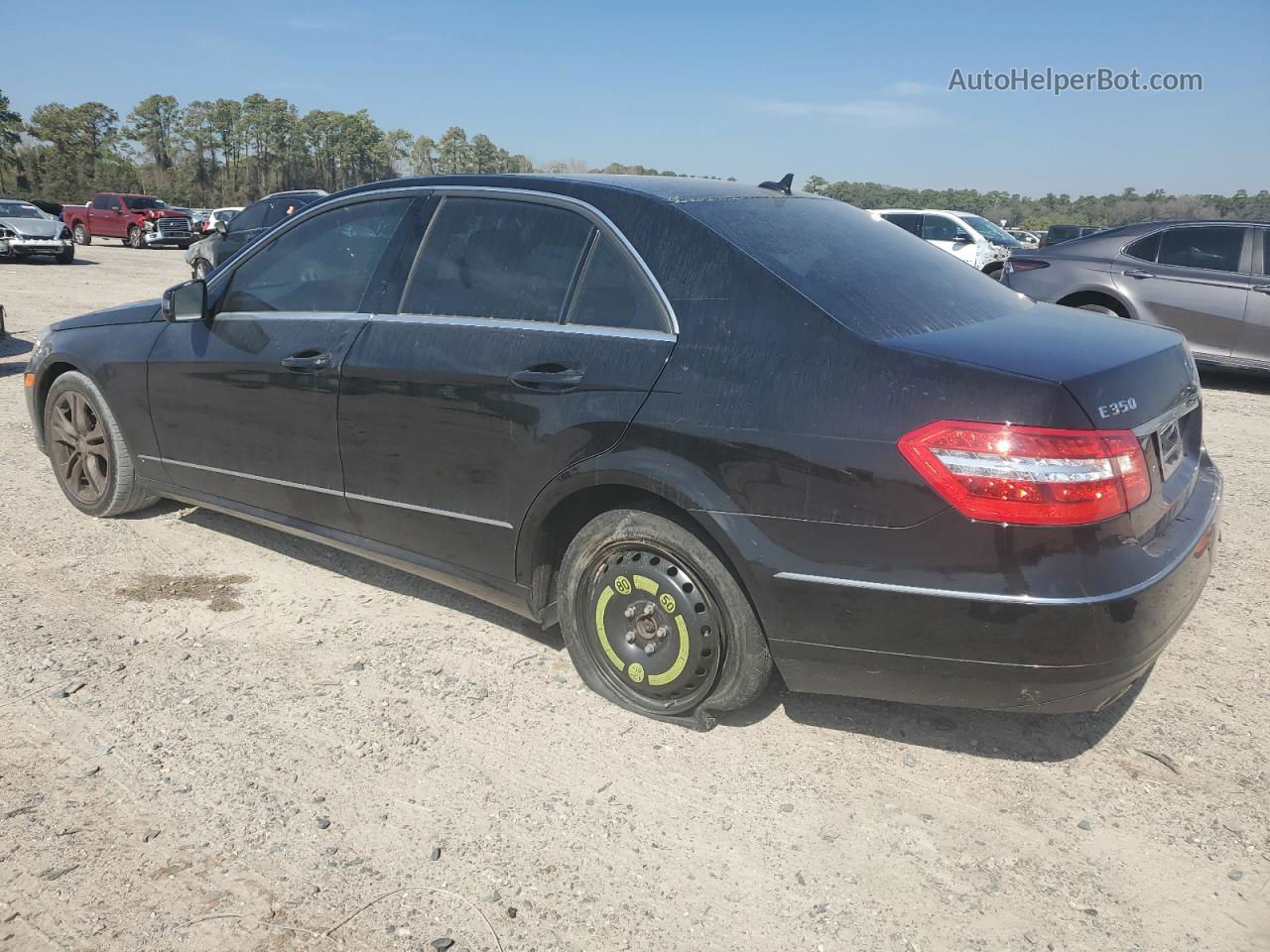 2010 Mercedes-benz E 350 Black vin: WDDHF5GB8AA215648