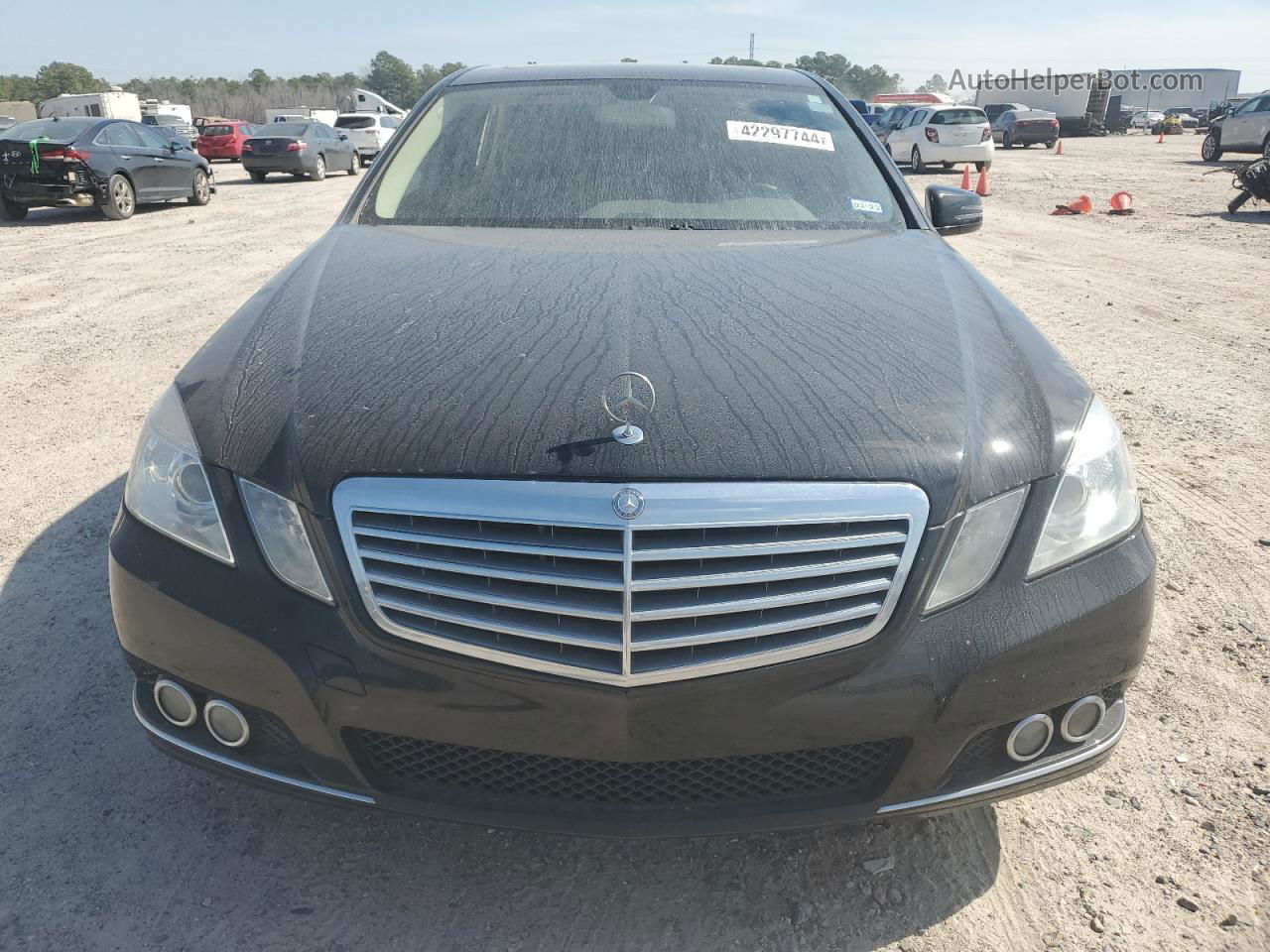 2010 Mercedes-benz E 350 Черный vin: WDDHF5GB8AA215648