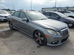 2010 Mercedes-benz E 350 Silver vin: WDDHF5GB9AA021517