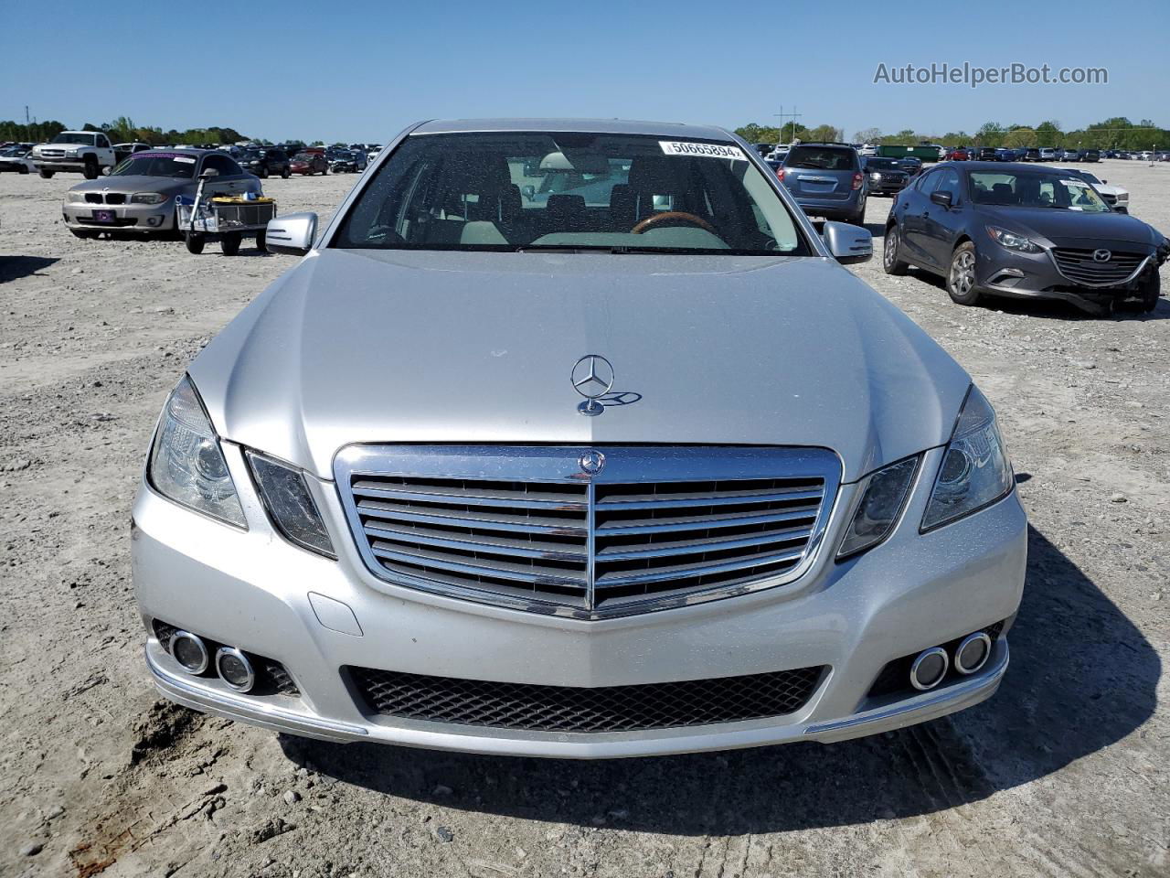 2010 Mercedes-benz E 350 Silver vin: WDDHF5GB9AA172812